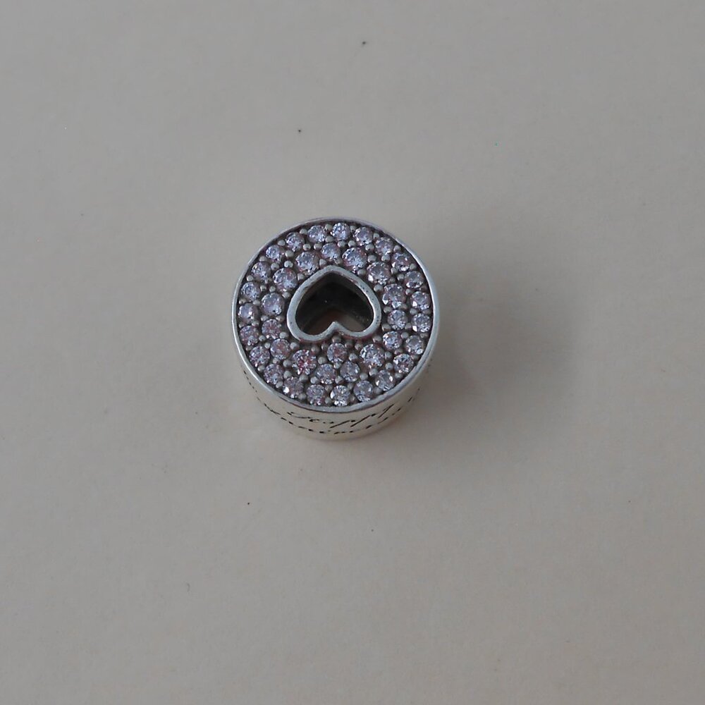 Pandora Happy Anniversary Charm Sterling Silver